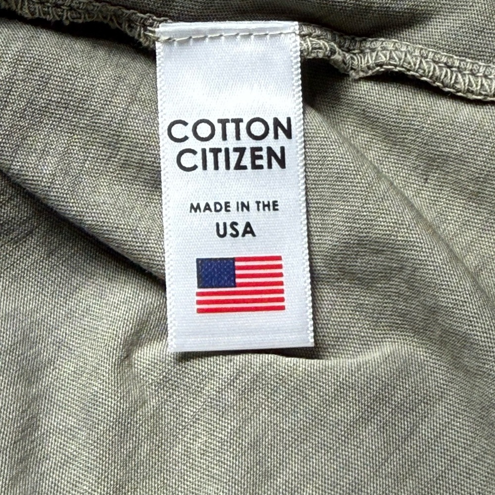 Cotton Citizen Long Sleeve Crewneck Shirt in Vintage Oasis NWOT Size Medium - Picture 4 of 10